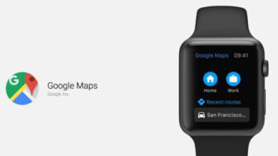 الآن تستطيع استخدام خرائط جوجل على ساعة ابل!