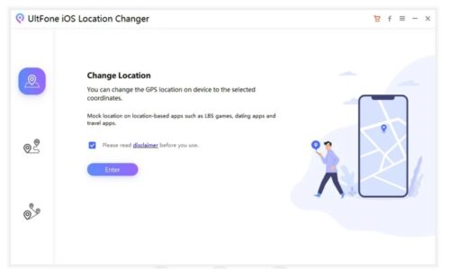 خصم ضخم على تطبيق UltFone iOS Location Changer لتغيير الموقع الجغرافي للآيفون باحترافية