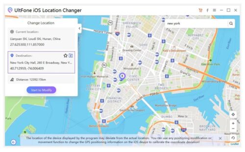 خصم ضخم على تطبيق UltFone iOS Location Changer لتغيير الموقع الجغرافي للآيفون باحترافية