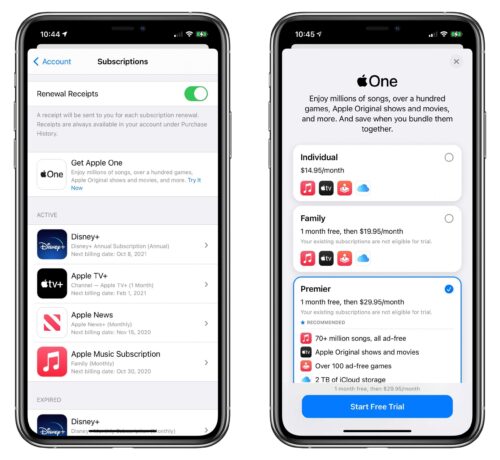 إطلاق خدمة ابل ون Apple One - كل خدمات ابل في اشتراك واحد!