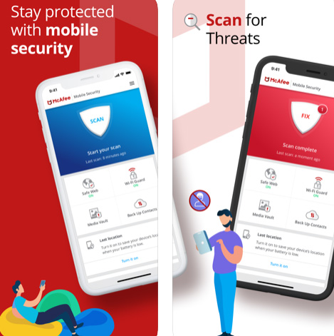 تطبيق McAfee Mobile Security لحماية جهازك وملفاتك