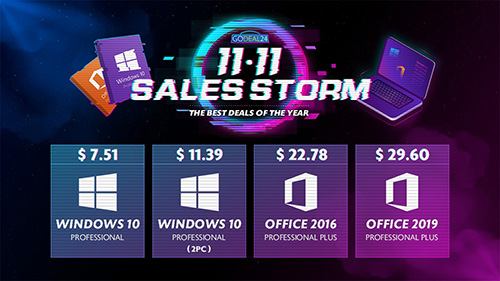 عروض البلاك فرايداي - مايكروسوفت ويندوز 10 و أوفيس 2019 متاح الآن بأرخص الأسعار تبدأ من 8$ فقط!