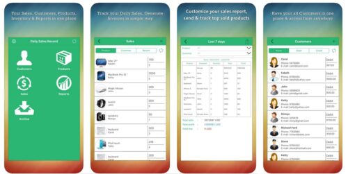 تعرف على تطبيق Daily Sales Record الاحترافي لتسجيل المبيعات ومتابعة العملاء