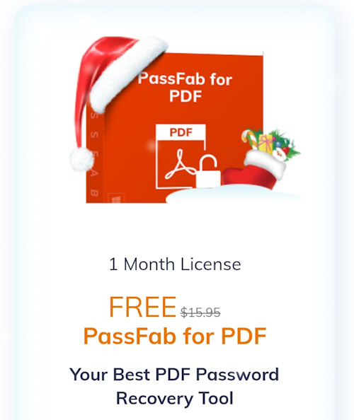 برنامج PassFab for PDF مجاني لأجلك!