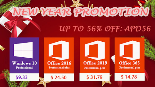 تخفيضات ضخمة – خصم كبير على مفاتيح تفعيل مايكروسوفت ويندوز 10 و أوفيس 2019