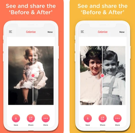 تطبيق Colorize - لون صورك القديمة
