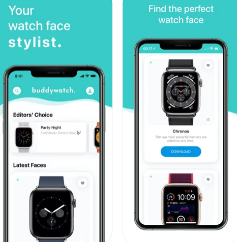 تطبيق Buddywatch لتغيير واجهة ساعة ابل
