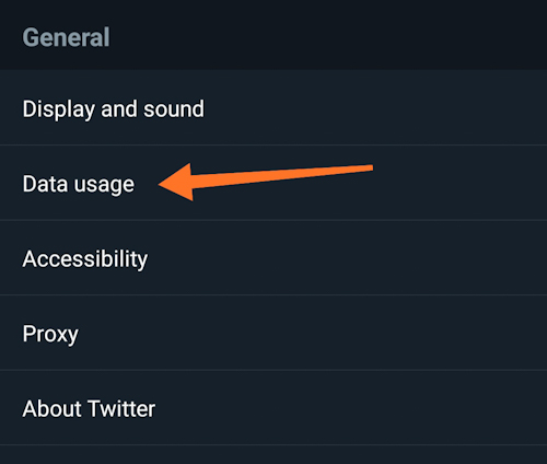 كيفية تفعيل وضع توفير البيانات في تويتر؟