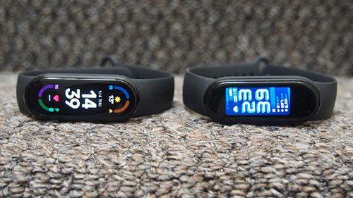 mi band 5 vs mi band 6