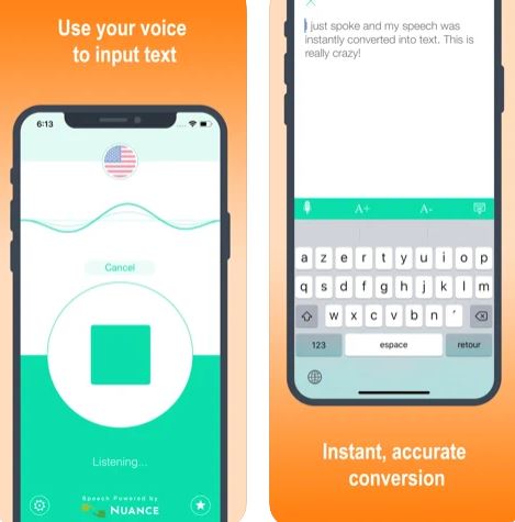 تطبيق التعرف على الصوت والترجمة Active Voice