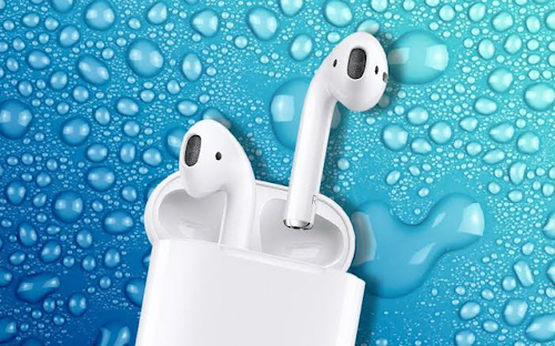 هل سماعة AirPods مقاومة للماء؟