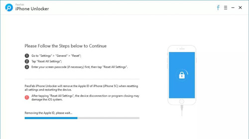 طريقة فتح الايفون المقفل بإزالة حساب ابل Apple ID عبر برنامج PassFab iPhone Unlocker