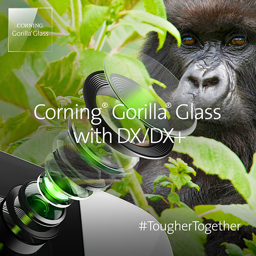 هواتف سامسونج هي أولى الهواتف التي ستستخدم مركبات زجاج Gorilla Glass DX لحماية عدسات الكاميرا
