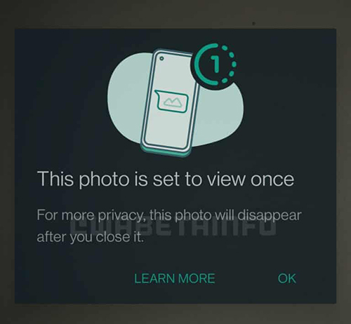 واتساب يختبر ميزة حذف الصور والفيديوهات بمجرد فتحها لمرة واحدة فقط