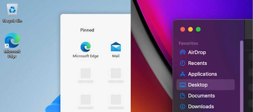 ويندوز 11 - خمسة مزايا نسختها مايكروسوفت من نظام ماك!