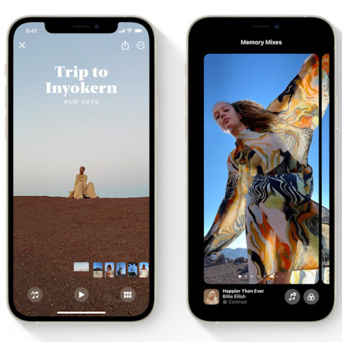 ميزة الذكريات Memories في iOS 15
