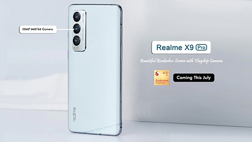 رصد مواصفات هاتف Realme X9 Pro تظهر كاملة عبر منصة TENNA
