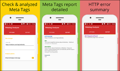 Metatag Analyzer