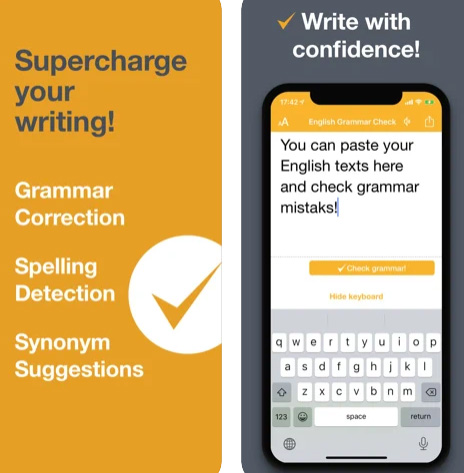 تطبيق CorrectMe - لتصحيح الكلمات وأخطاء الكتابة