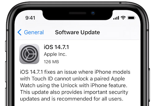 تحديث iOS 14.7.1 - مشاكل في الشبكة وارتفاع حرارة الايفون بعد التحديث!