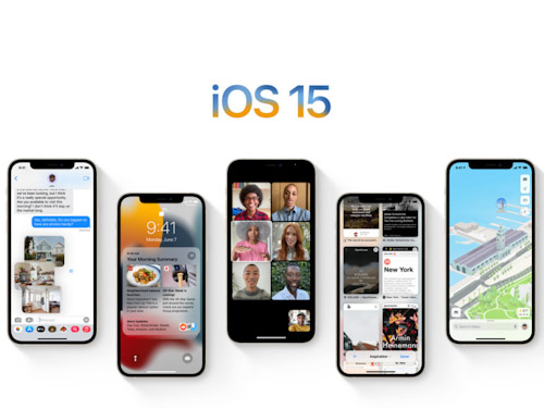 التطبيقات الرسمية في تحديث iOS 15 و iPadOS 15