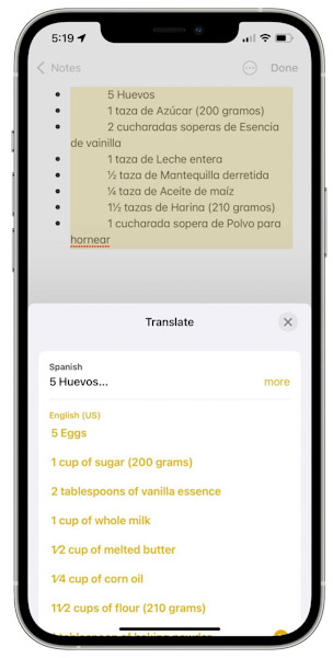 تحديث iOS 15 - ما الجديد في تطبيق الترجمة؟