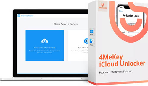 مراجعة Tenorshare 4MeKey لإزالة قفل أيكلاود في نقرات معدودة