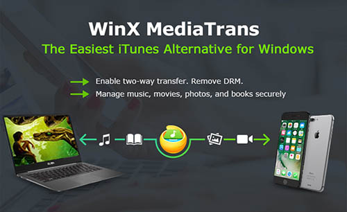 مراجعة WinX MediaTrans – أفضل البدائل لبرنامج iTunes وبخصم هائل