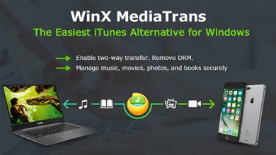 مراجعة WinX MediaTrans – أفضل البدائل لبرنامج iTunes وبخصم هائل