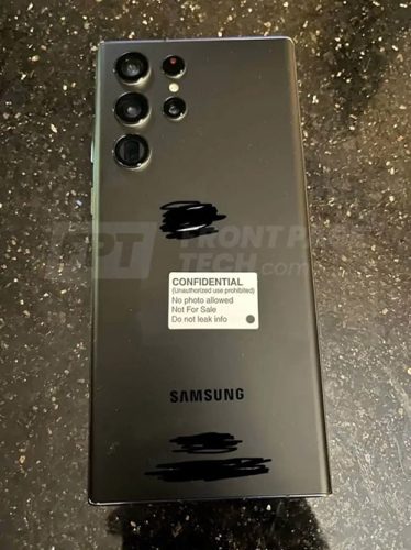 تسريبات - شاهد الصور الحقيقية لهاتف سامسونج Galaxy S22 Ultra!