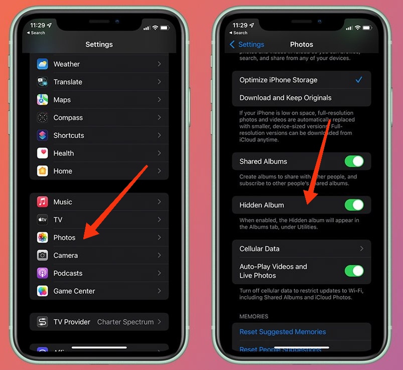 كيفية إخفاء الصور على الايفون والايباد في iOS 15 و iPadOS 15 ؟