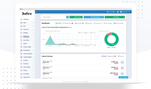 دفترة - أفضل برنامج محاسبة متكامل لإدارة الأعمال والمبيعات والفواتير باللغة العربية!