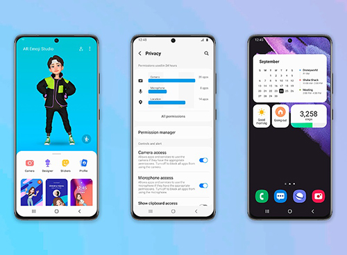 سامسونج تطرح الإصدار التجريبي من واجهة One UI 4.0 لهواتف سلسلة Galaxy S10!