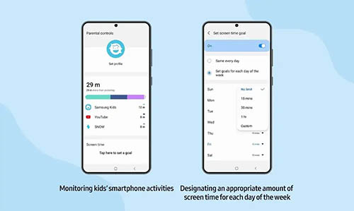 وضع Kids Mode يحصل على عدة مزايا جديدة بواجهة One UI 4.0