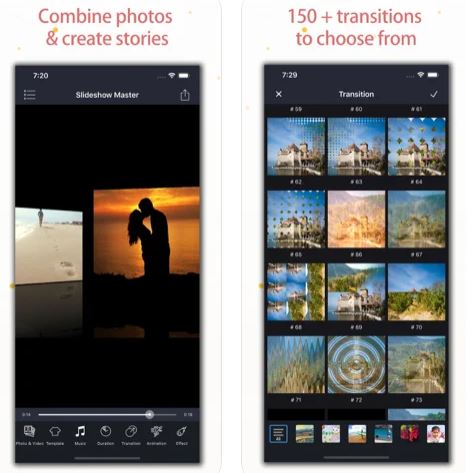 تطبيق Slideshow Master Pro لإنشاء فيديو من الصور