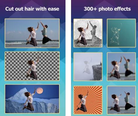 تطبيق Aftercut للتلاعب بخلفية الصور
