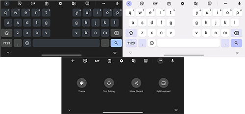 أخيراً - تطبيق GBoard يحصل على ميزة انقسام الشاشة في الاتجاه الأفقي!