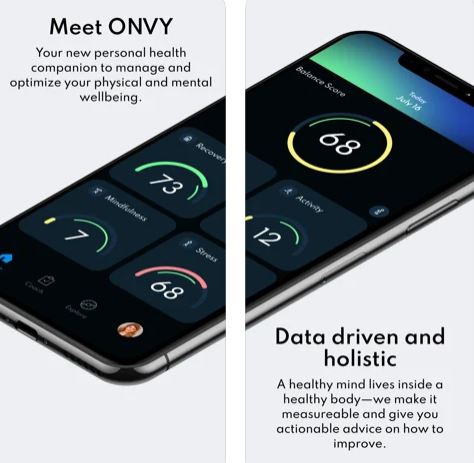 تطبيق ONVY للصحة العقلية