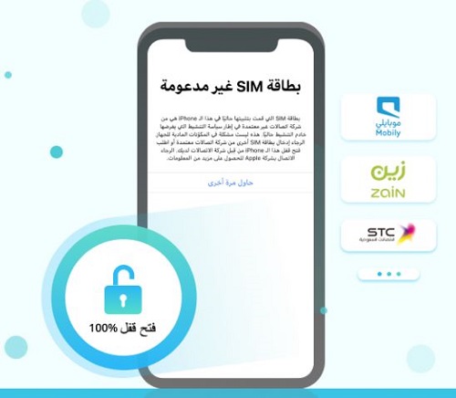 فك قفل بطاقة الاتصالات SIM