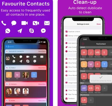 تطبيق Favorite Contacts