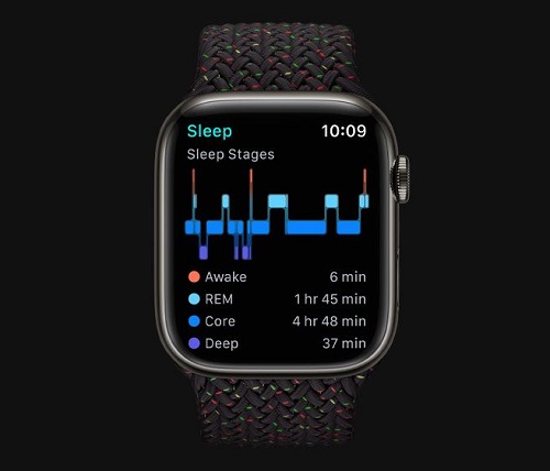 تتبع النوم بصورة أفضل في تحديث watchOS 9