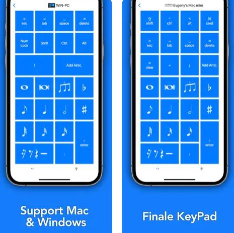 تطبيق Finale KeyPad - حول الايفون إلى لوحة مفاتيح