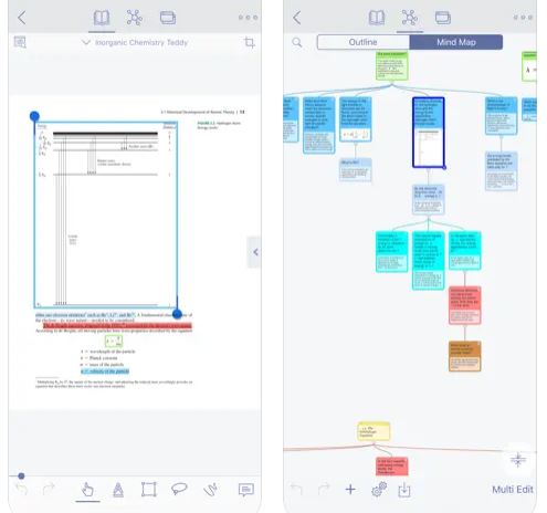 تطبيق MarginNote 2 - للمذاكرة وتدوين الملاحظات