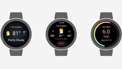 جوجل تطرح تطبيق جديد للطقس من أجل ساعات Wear OS 3