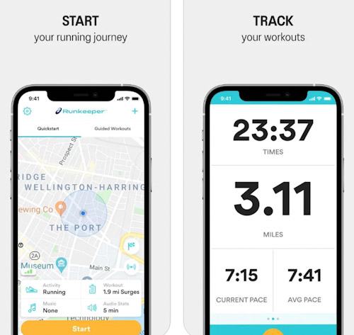 تطبيق RunKeeper للجري