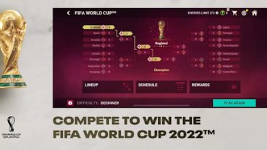 لعبة FIFA World Cup 2022 