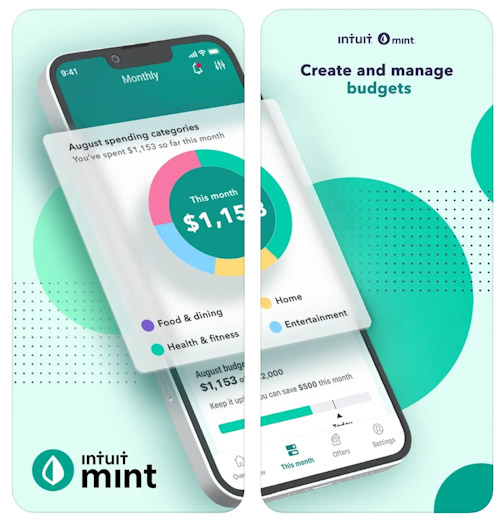 تطبيق Mint لإدارة أموالك 