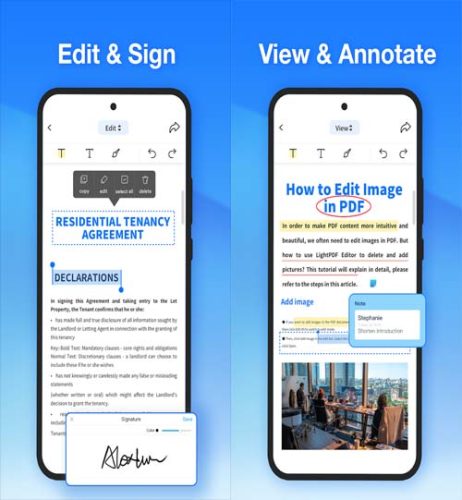 LightPDF–Edit, View & Sign PDF