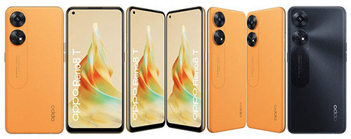 تسريب عروض هاتف الفئة المتوسطة Oppo Reno 8T