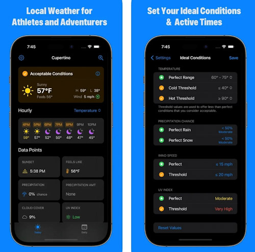 تطبيق الطقس Apollo Weather